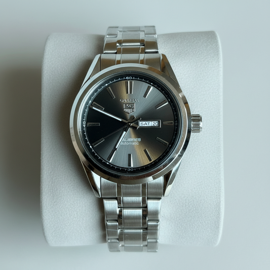 Tag Heuer Carrera - Calibre 5 - Stainless Steel - Black Dial