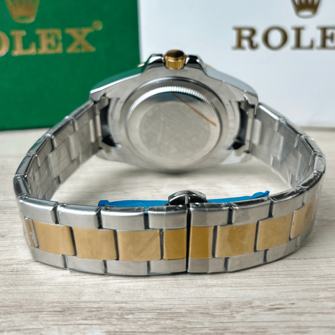 Rlx Explorer II | Oyster Chain | Two Tone | Black Dial