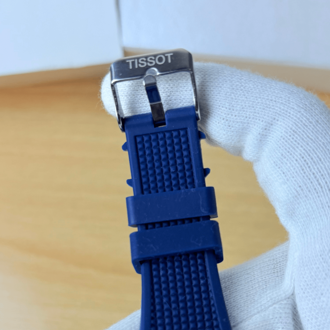 Tissot PRX - Royal Blue Dial - Blue Rubber Strap