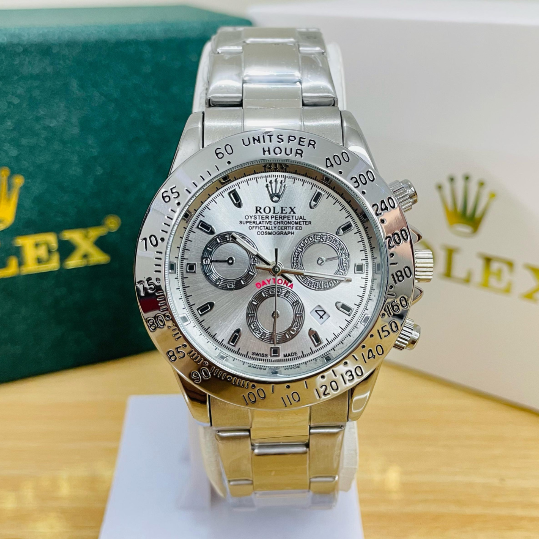 Rlx Daytona - Oyster Chain - Silver