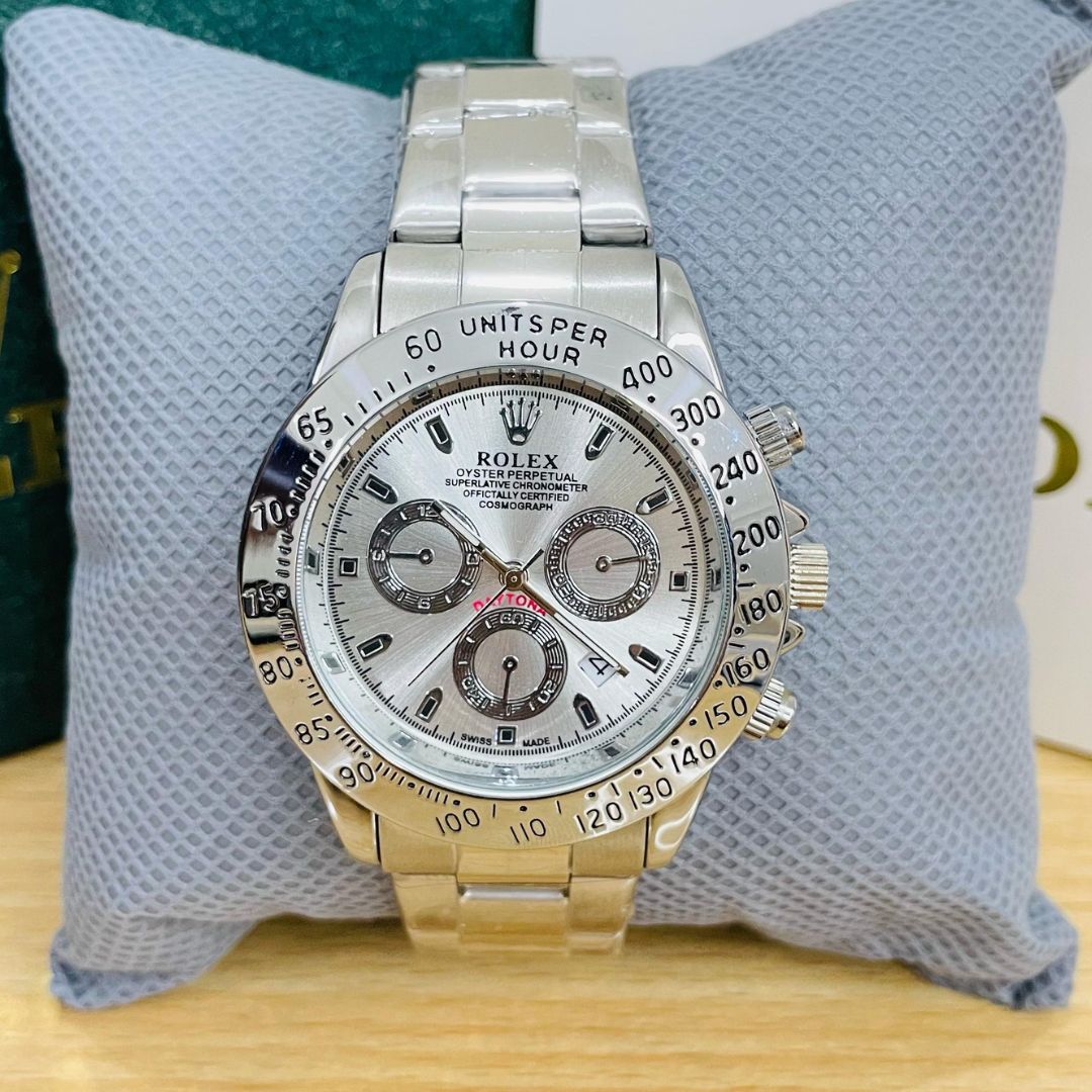 Rlx Daytona - Oyster Chain - Silver