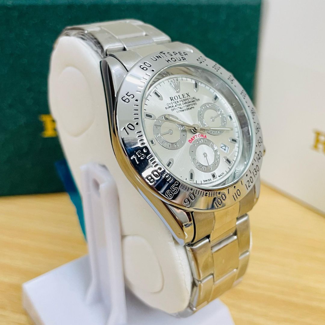 Rlx Daytona - Oyster Chain - Silver