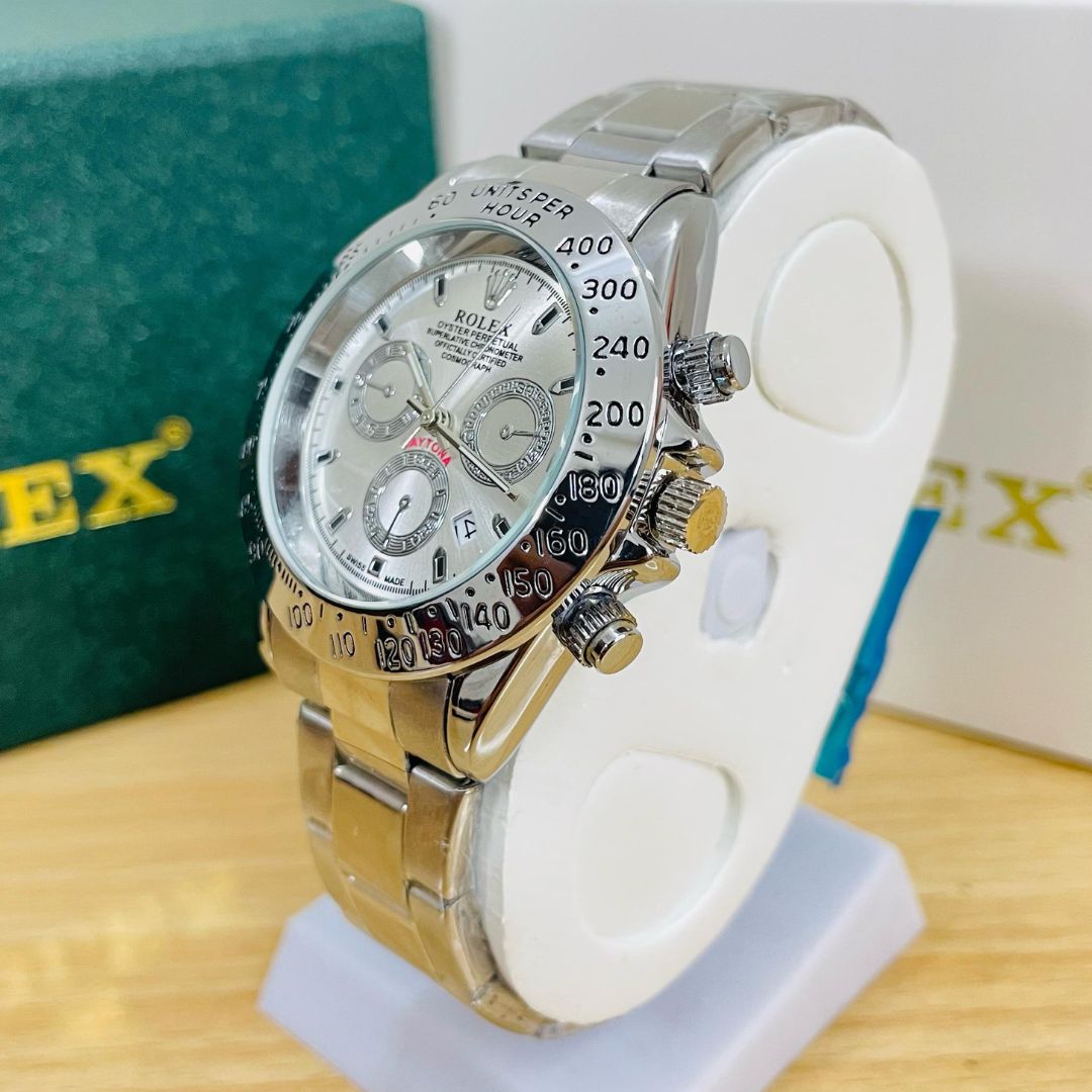 Rlx Daytona - Oyster Chain - Silver