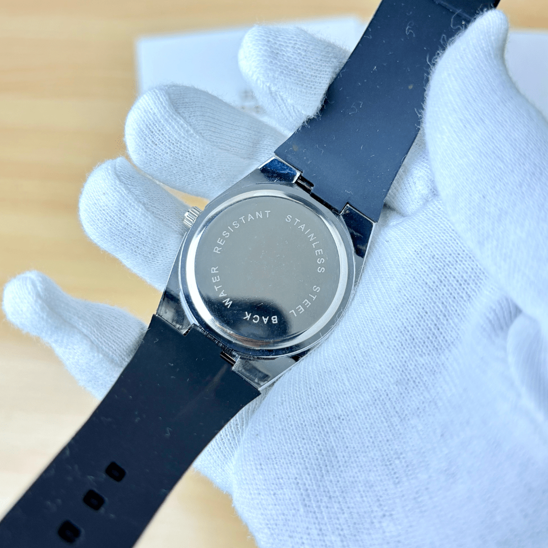 Tissot PRX - Black Dial - Black Rubber Strap