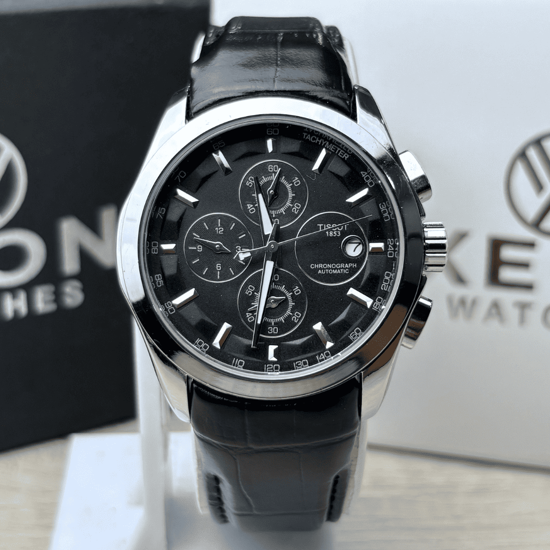 Tissot - 1853 - Chronograph Watch - Black Straps