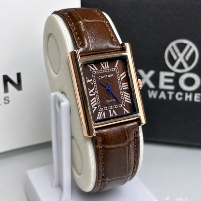 Cartier Tank - Brown Roman Dial -  Slim Dial