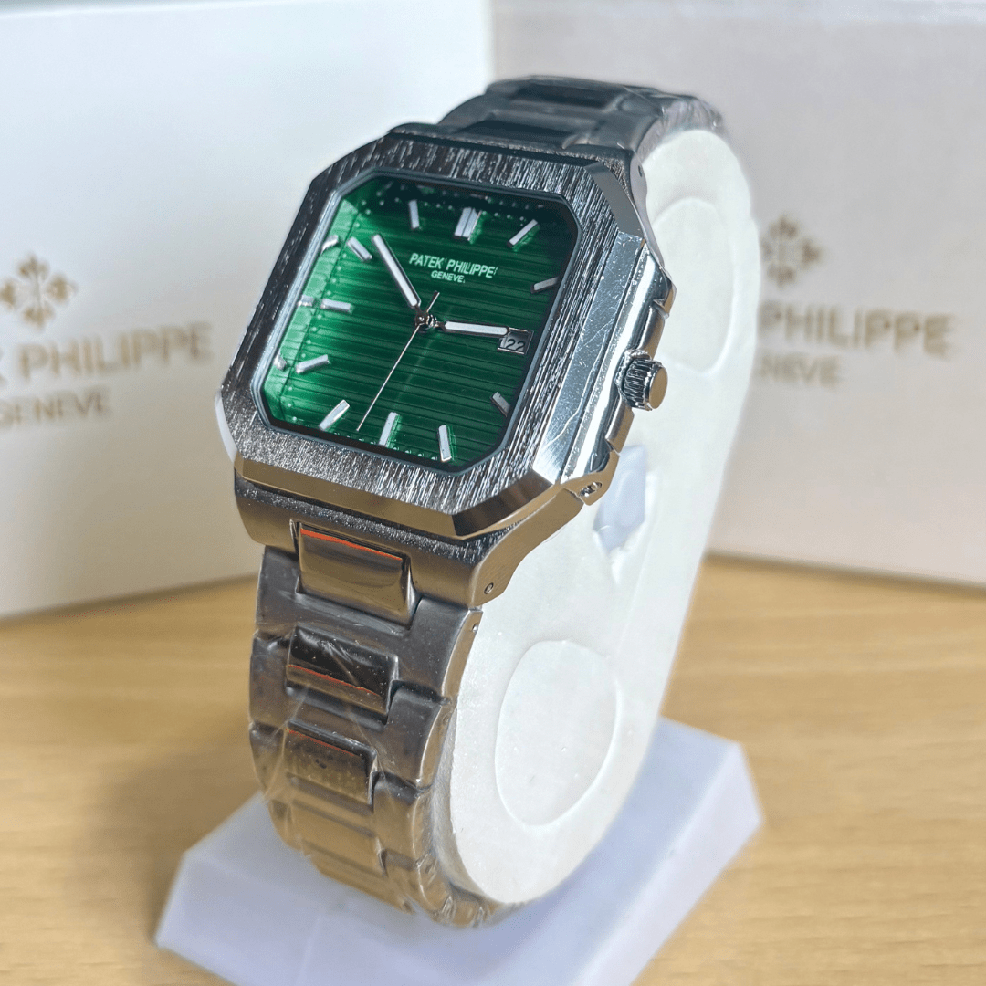PP Cubitus - Stainless Steel - Green Dial