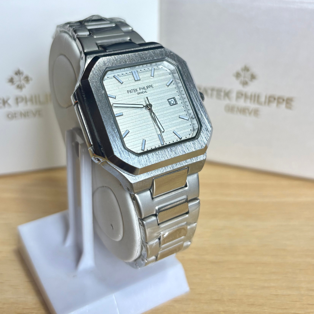 PP Cubitus - Stainless Steel - White Dial