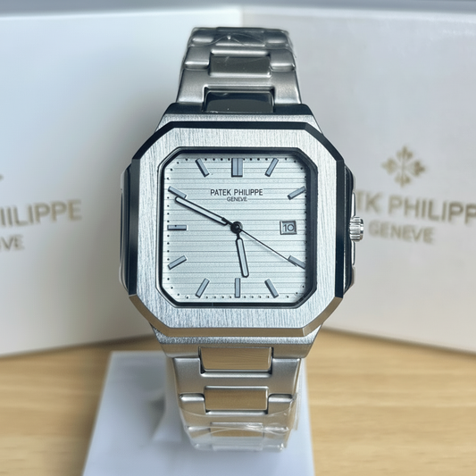 PP Cubitus - Stainless Steel - White Dial