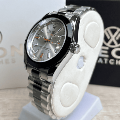 Rlx Milgauss - Stainless Steel - Two Tone Silver Dial