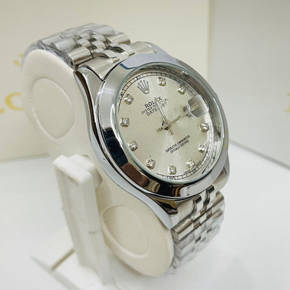 Rlx DateJust - 40mm - Stainless Steel - Silver Dial