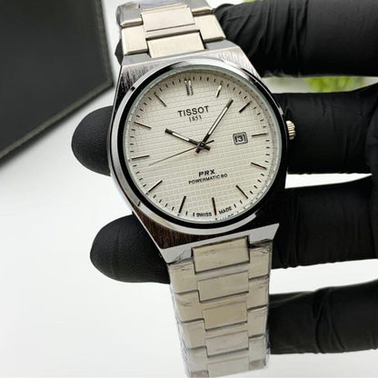 Tissot - PRX - 40mm - White Dial - Smooth Movement