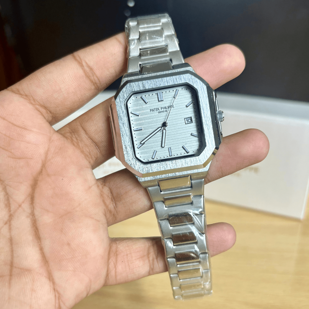 PP Cubitus - Stainless Steel - White Dial