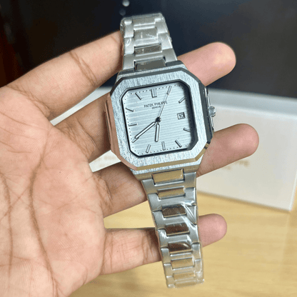 PP Cubitus - Stainless Steel - White Dial
