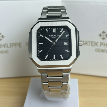 PP Cubitus - Stainless Steel - Black Dial