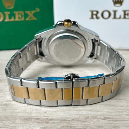Rlx Explorer II | Oyster Chain | Two Tone | Black Dial