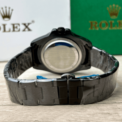 Rlx Explorer II | Oyster Chain | Full Black | Black Dial