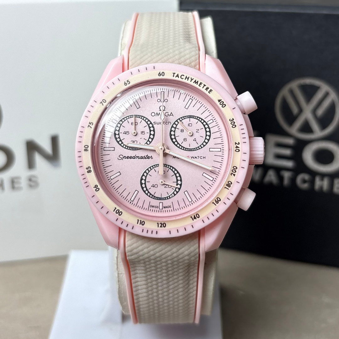 Omega x Swatch - Moonswatch Chronograph Bioceramic Watch