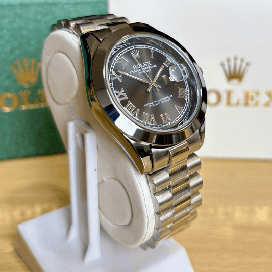 Rlx Datejust - Roman Dial - Black Dial