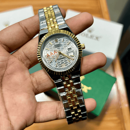 Rlx - Oyster Prepetual - Land Dweller - Two Tone - Silver Dial