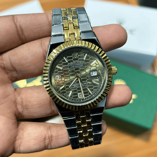 Rlx - Oyster Prepetual - Land Dweller - Two Tone - Olive Green Dial