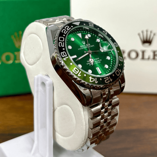 Rlx GMT Master - 40mm - Stainless Steel - Sprite Jubilee Green Dial