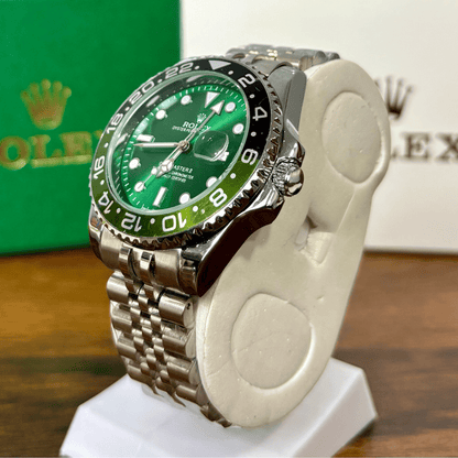 Rlx GMT Master - 40mm - Stainless Steel - Sprite Jubilee Green Dial