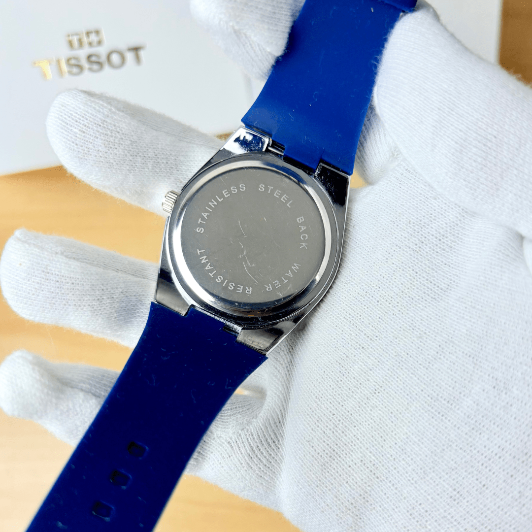 Tissot PRX - Royal Blue Dial - Blue Rubber Strap