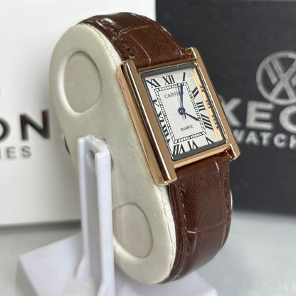 Cartier Tank - White Roman Dial -  Slim Dial