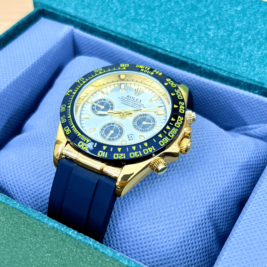 RLX Daytona - 38mm - Gold Black Frost  - Mens Watch