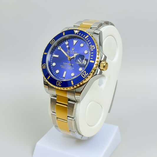 Rlx Submariner - 40mm - Stainless Steel - Smurf Two Tone