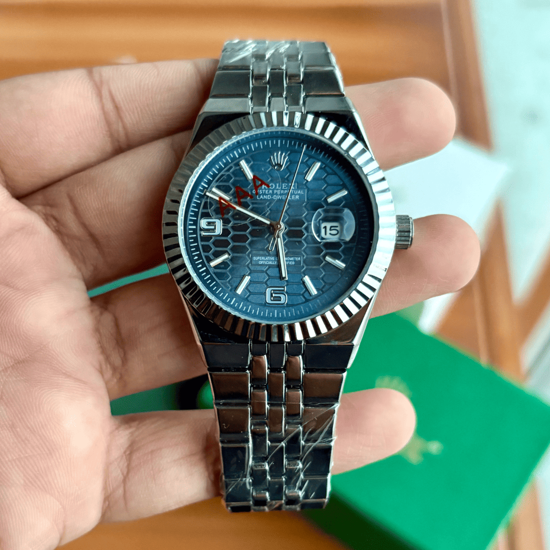 Rlx - Oyster Prepetual - Land Dweller - Navy Blue Dial