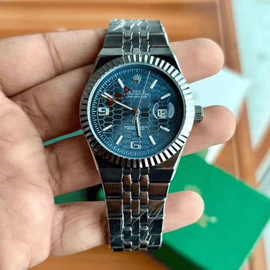 Rlx - Oyster Prepetual - Land Dweller - Navy Blue Dial