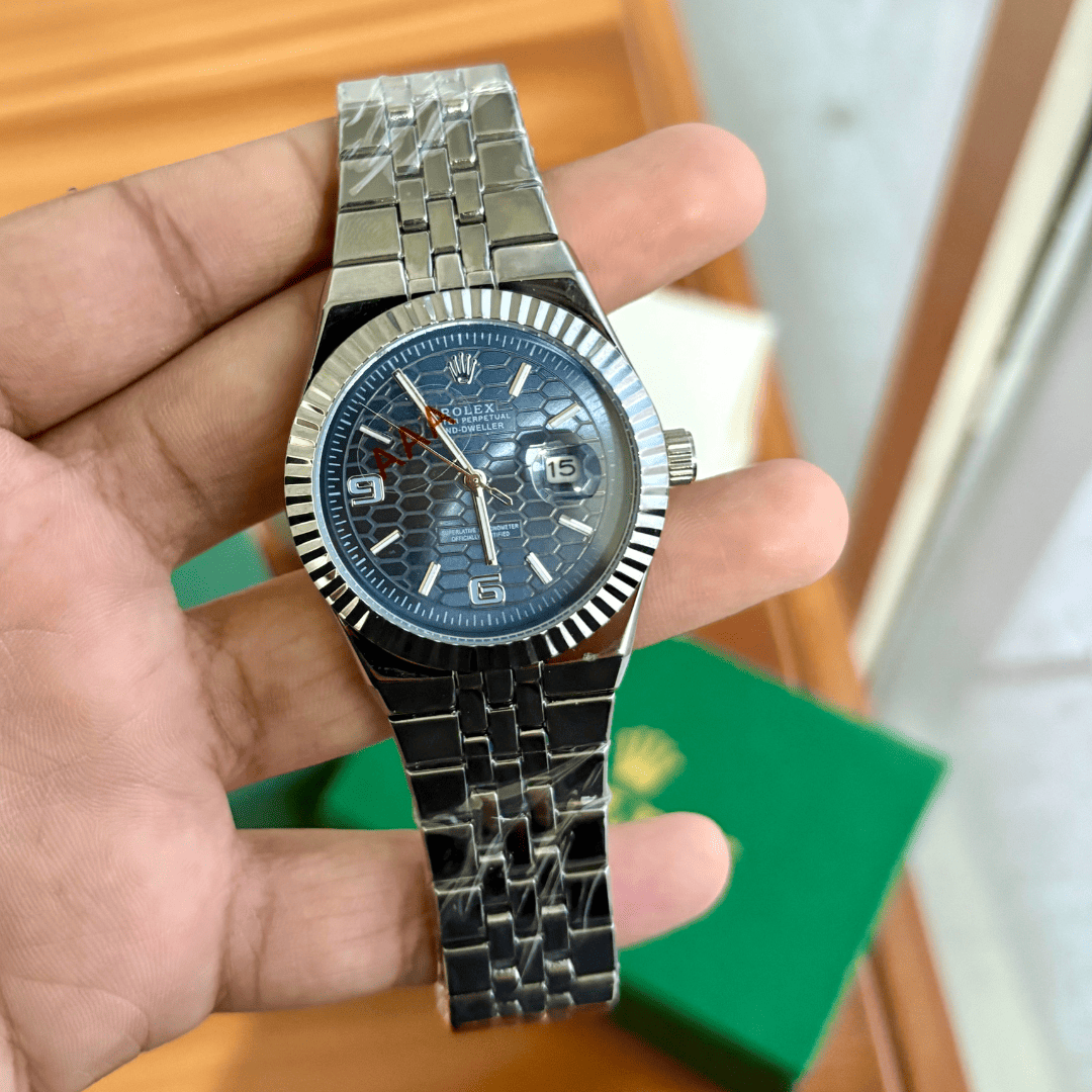 Rlx - Oyster Prepetual - Land Dweller - Navy Blue Dial