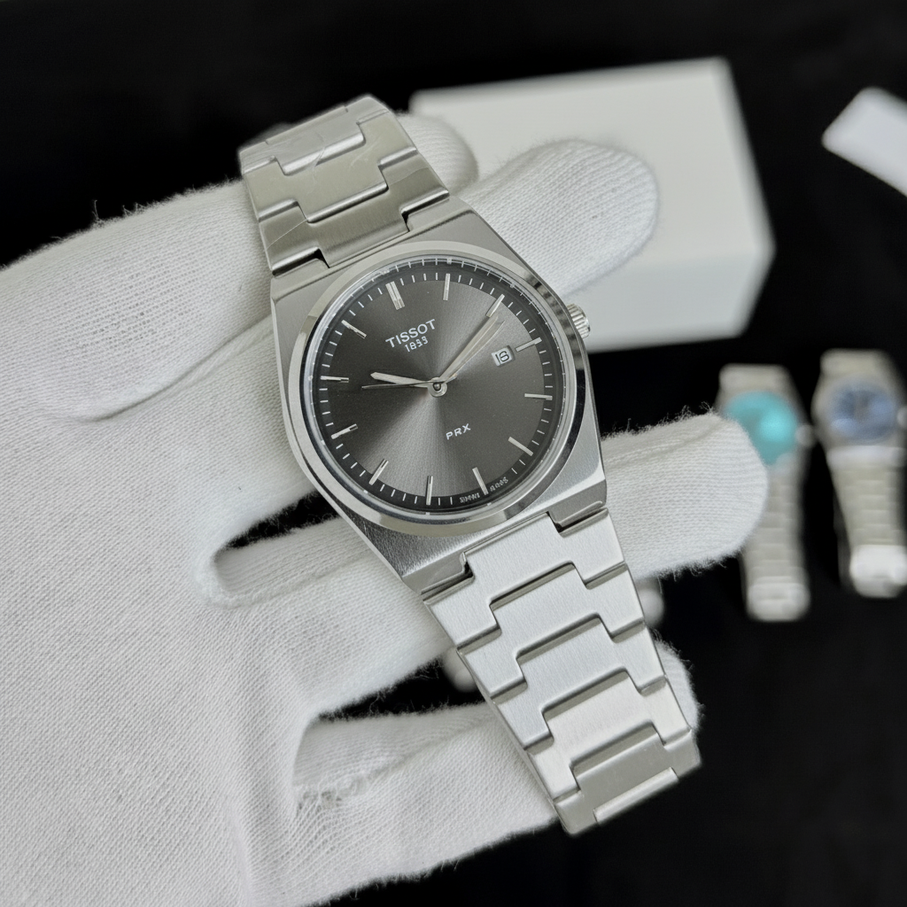 Tissot - PRX - Stainless Steel - 36mm - Black Dial