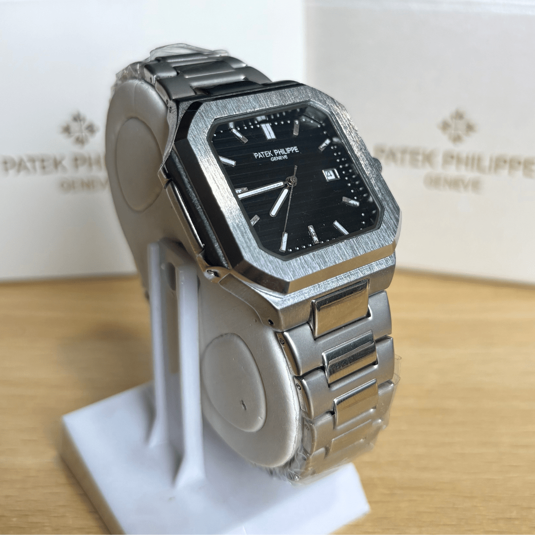 PP Cubitus - Stainless Steel - Black Dial