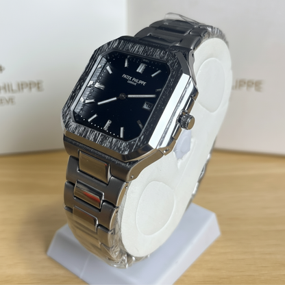 PP Cubitus - Stainless Steel - Black Dial