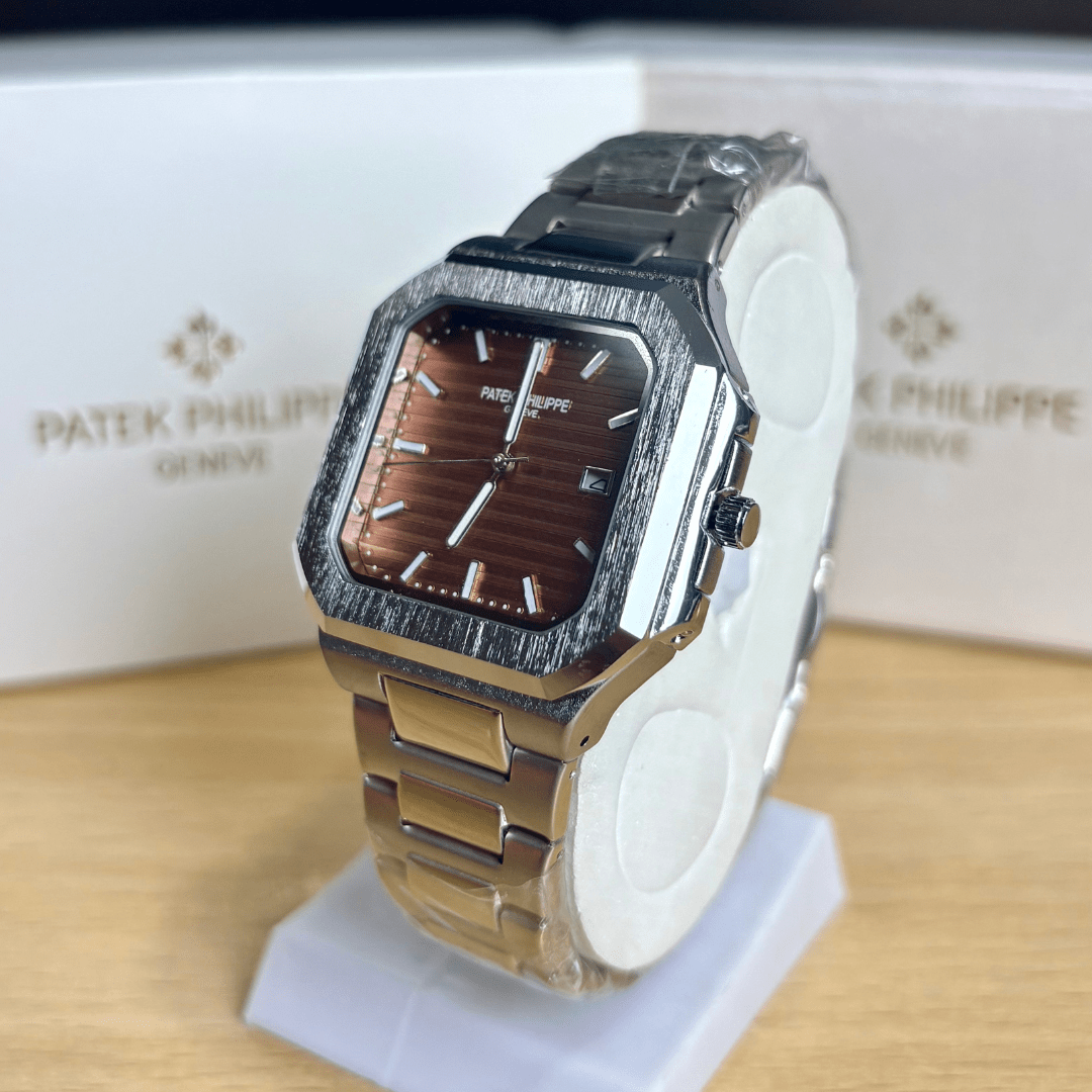 PP Cubitus - Stainless Steel - Brown Dial