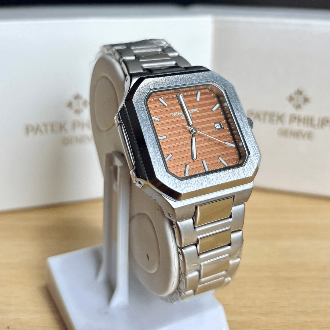 PP Cubitus - Stainless Steel - Brown Dial