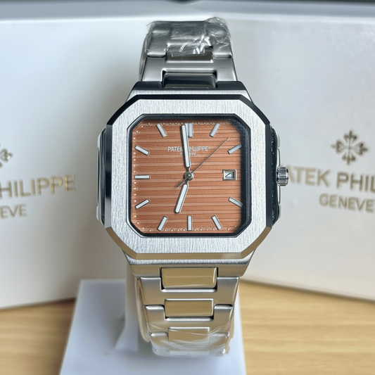 PP Cubitus - Stainless Steel - Brown Dial