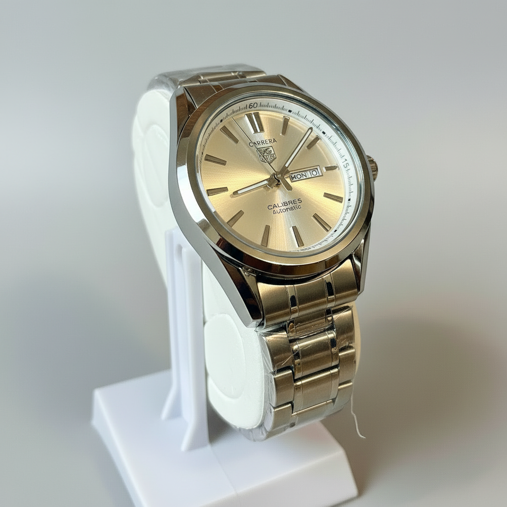 Tag Heuer Carrera - Calibre 5 - Stainless Steel - Silver Dial