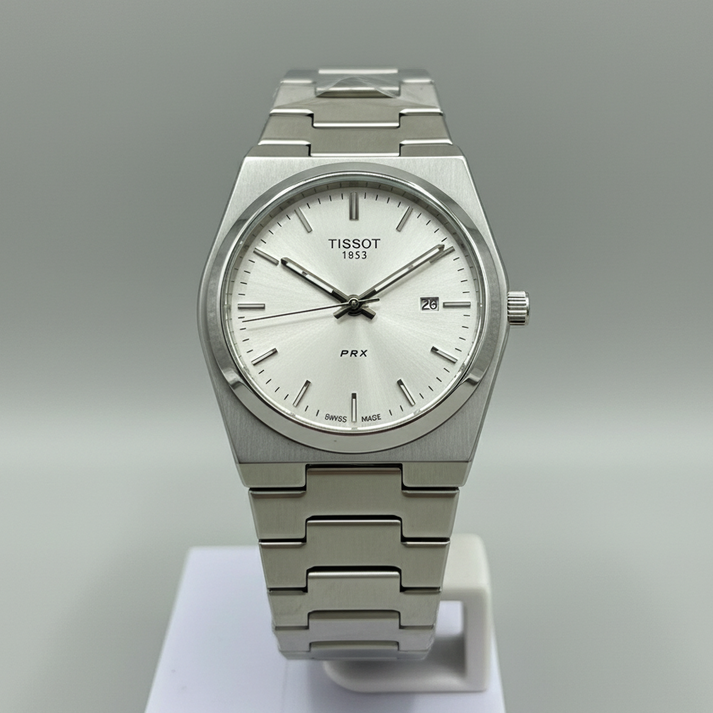 Tissot - PRX - Stainless Steel - 36mm - Silver Dial – XEON WATCHES