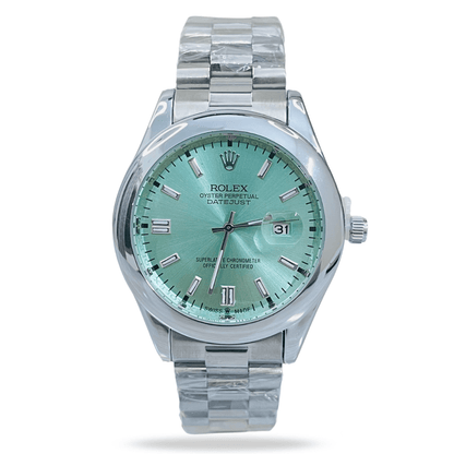 RLX Oyster - Stainless Steel - Sea Green