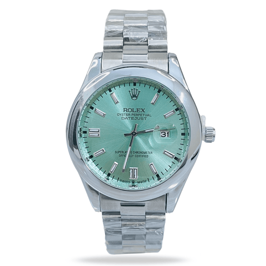 RLX Oyster - Stainless Steel - Sea Green