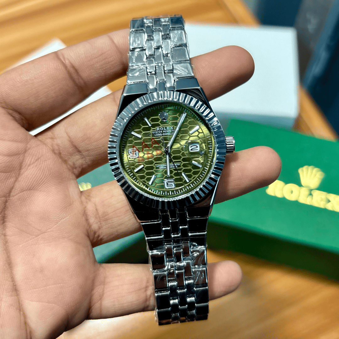 Rlx - Oyster Prepetual - Land Dweller - Olive Green Dial