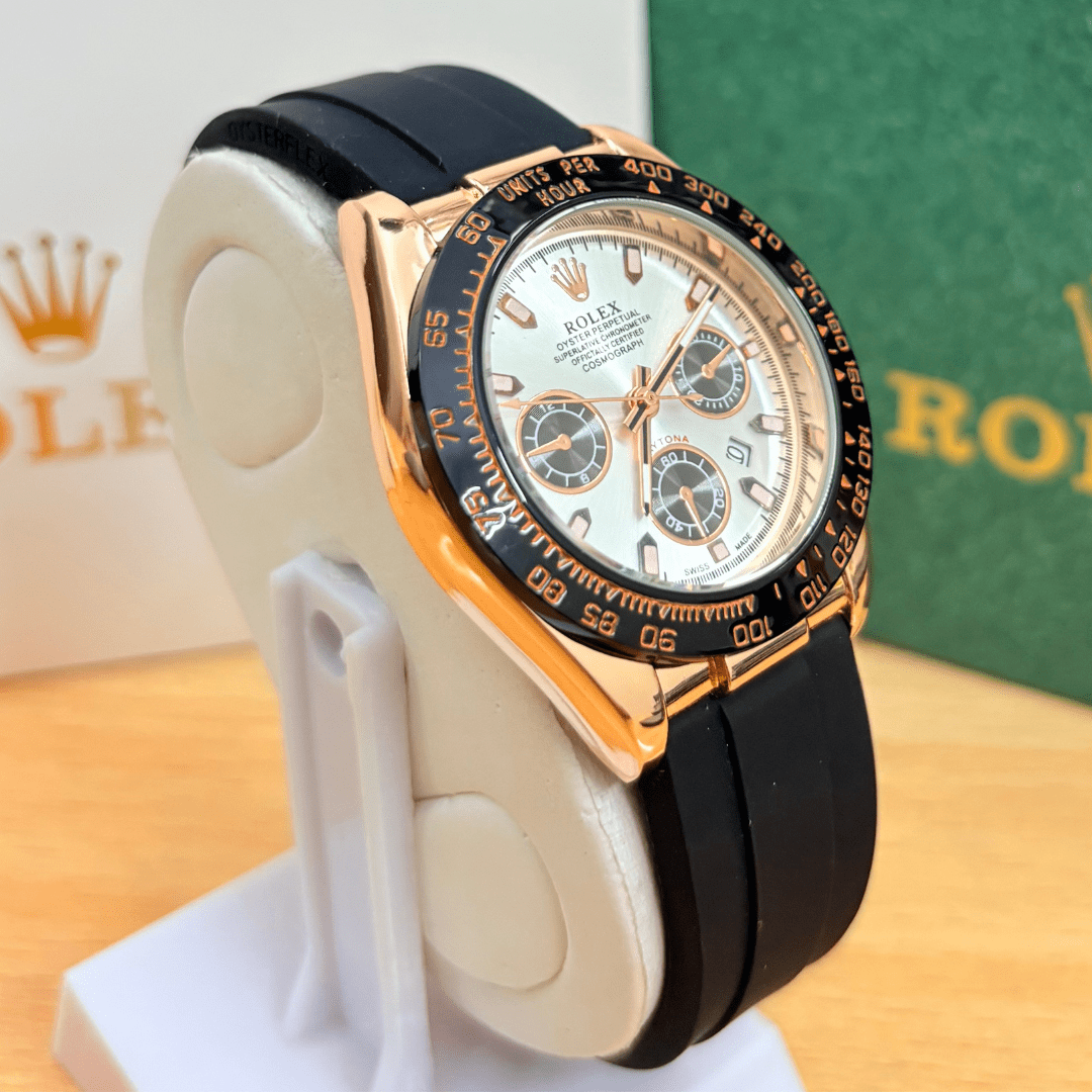 RLX Daytona - 38mm - Rose Black Frost - Mens Watch