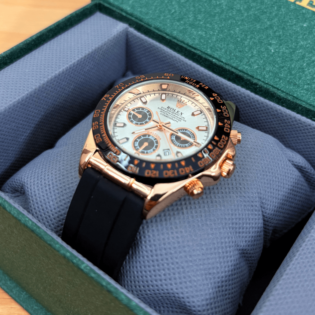 RLX Daytona - 38mm - Rose Black Frost - Mens Watch