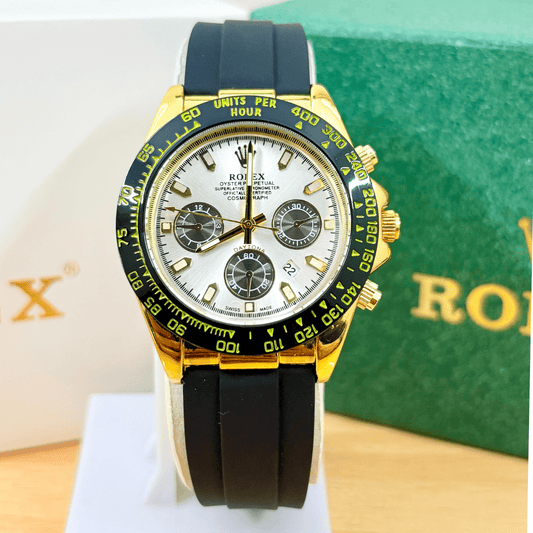 RLX Daytona - 38mm - Gold Black Frost  - Mens Watch