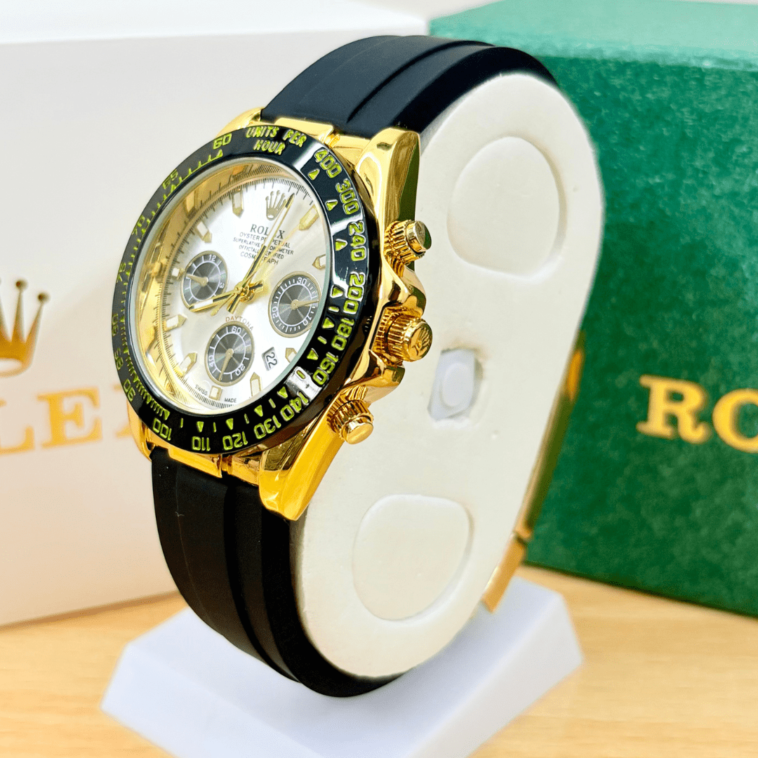 RLX Daytona - 38mm - Gold Black Frost  - Mens Watch