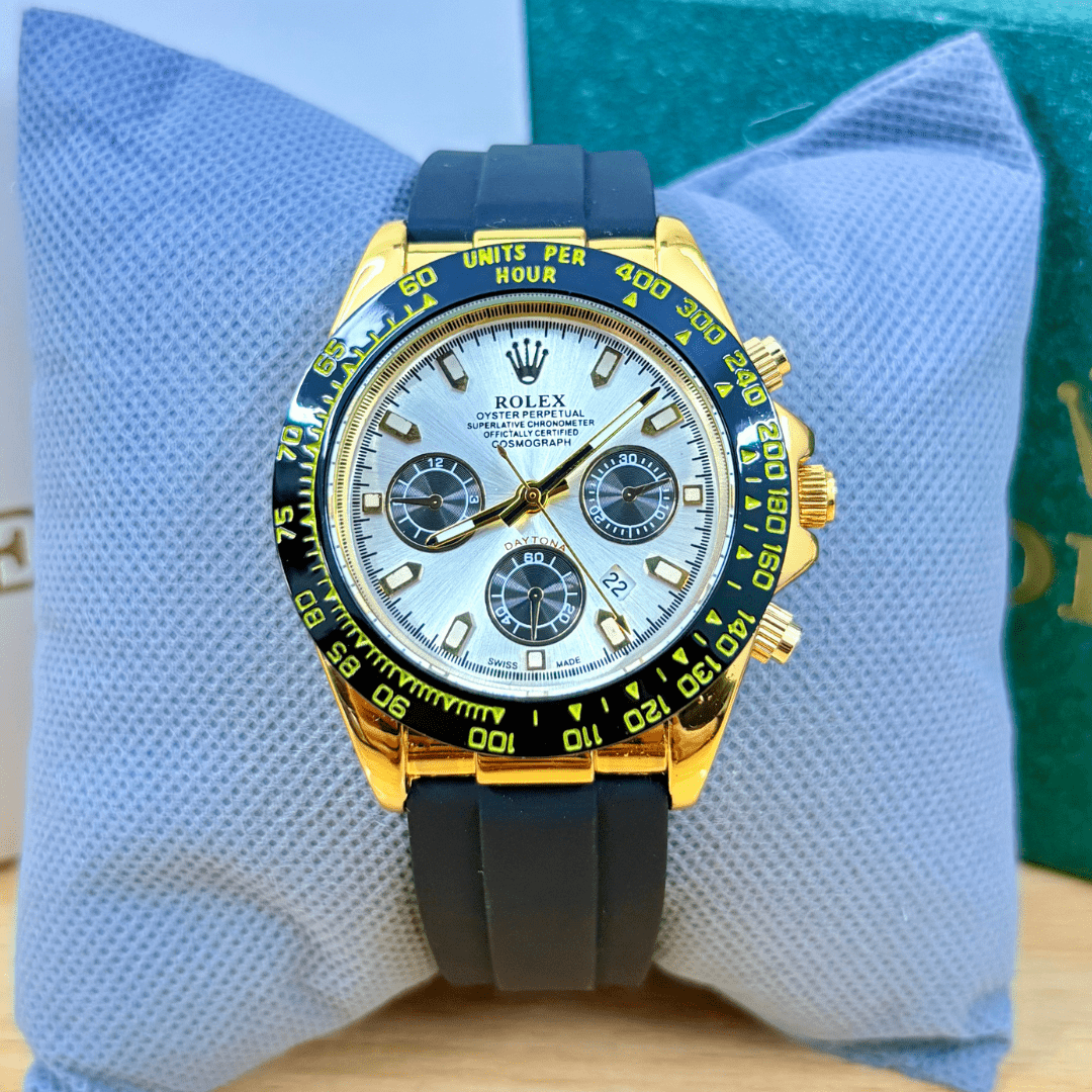 RLX Daytona - 38mm - Gold Black Frost  - Mens Watch